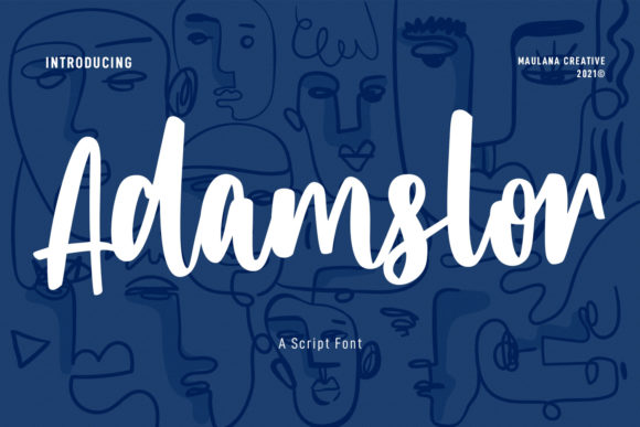 Adamslor: A Designer’s Honest Take on a Script Amp Display Font
