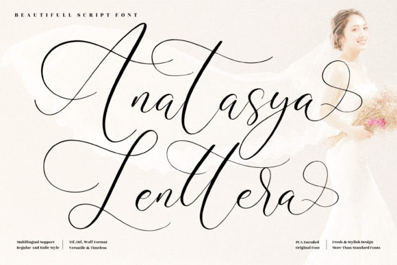 Anatasya Lenttera: A Script Font Built for Digital Branding