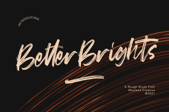 Better Brights: A Handwritten Font for Polished Branding