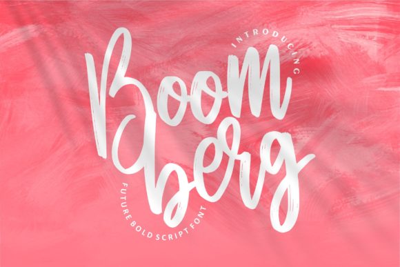 Boomberg: The Handwritten Font for Crafters and Makers