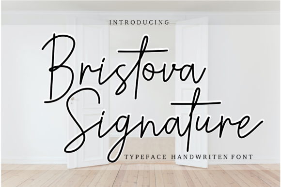 Bristova Signature: A Delicate Script Font for Digital Marketers