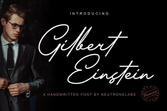 Gilbert Einstein: A Thin Script Font for Modern Web Design