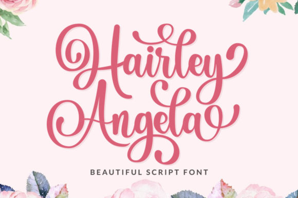 Hairley Angela: A Script Font for Authentic Branding