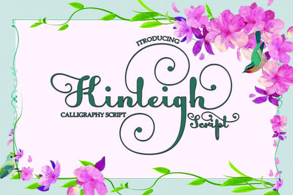 Kinleigh: A Script Font That Adds Romance to Campaign Visuals