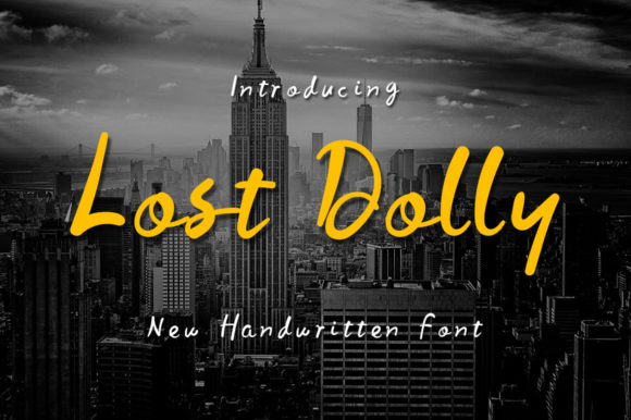 Lost Dolly: A Handwritten Font Built for Editorial Warmth