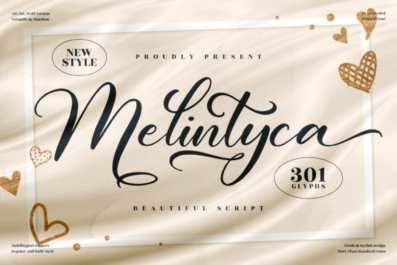 Melintyca Brings Handwritten Charm to Your Craft Projects