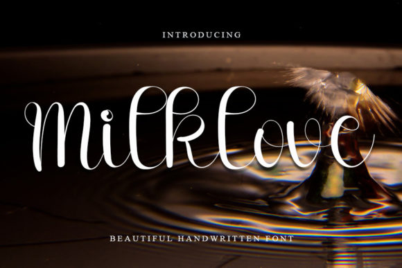 Milklove: A Handwritten Font That Brings Warmth to Editorial Design