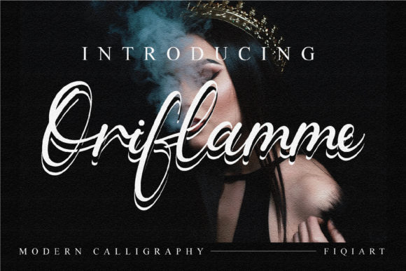 Oriflamme Font: A Delicate Handwritten Typeface for Brand Charm