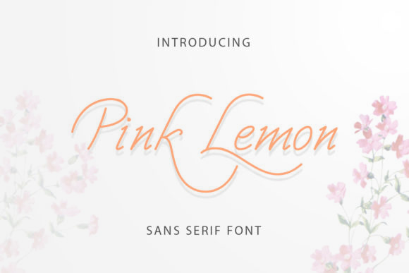 Pink Lemon Font: A Script That Works in Real Campaigns