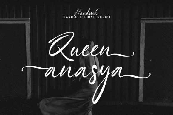 Queen Anasya: A Handwritten Font for Thoughtful Editorial Design