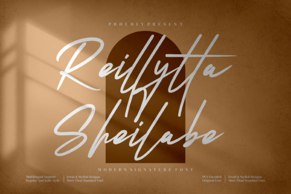 Reillytta Sheilabe: A Script Font That Elevates Branding
