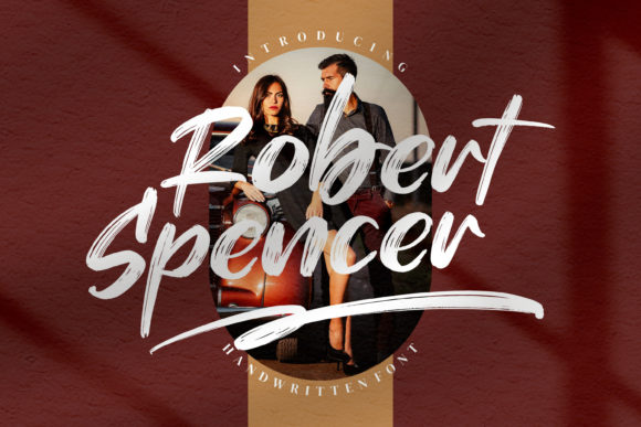 Robert Spencer: Handwritten Font for Small Business Branding