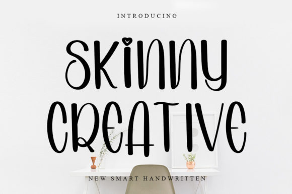 Skinny Creative: A Handwritten Font for Editorial Warmth