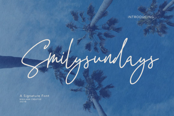 Smilysundays: A Script Font for Modern Digital Branding