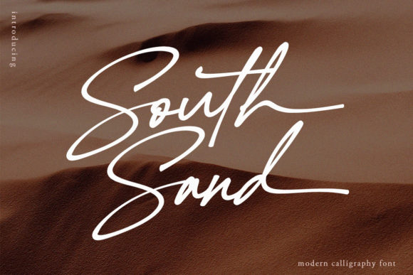 South Sand: A Script Font for Your Small Business Brand