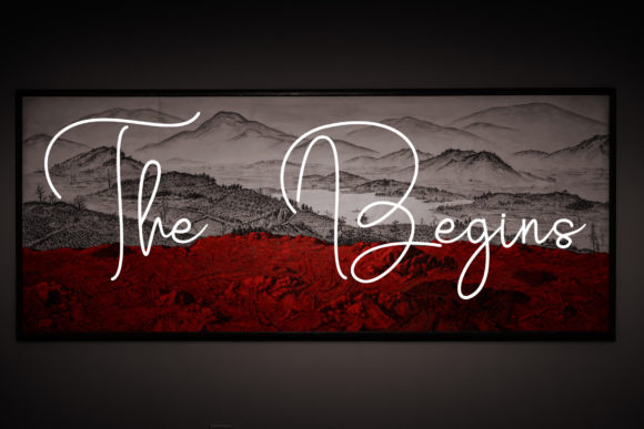 The Begins: A Refined Script Font for Editorial Design