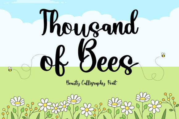 Thousand of Bees Review: A Web Designer's Take on This Handwritten Font