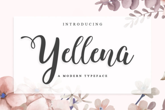 Yellena: A Script Typeface for Editorial Impact